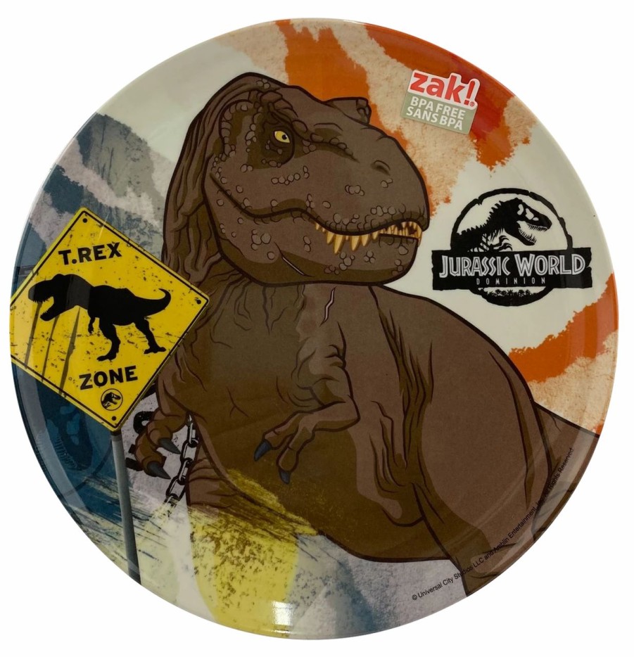 * Lunch Bags & Boxes | Jurassic World Melamine Plate