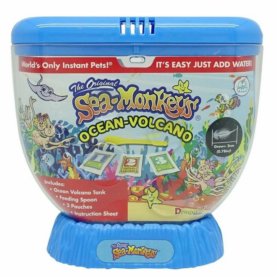 * Sea MonOnlines & Aqua Dragons | Sea-Monkeys Ocean Volcanoes