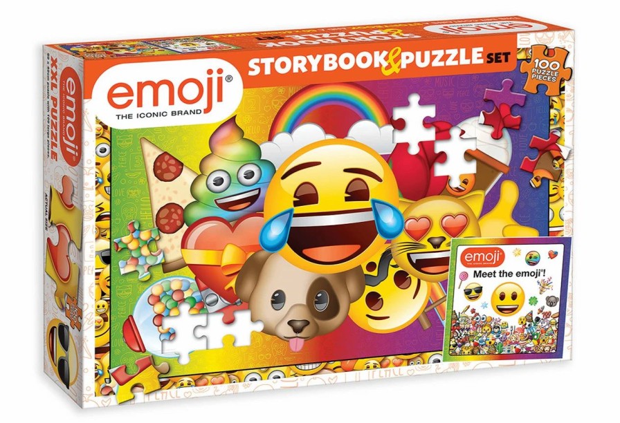 * Book Box Sets | Emoji: Storybook & Puzzle Set