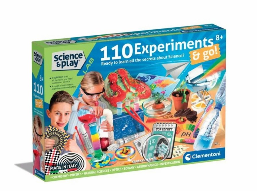 * Science Kits | 110 Experiments Set Clementoni