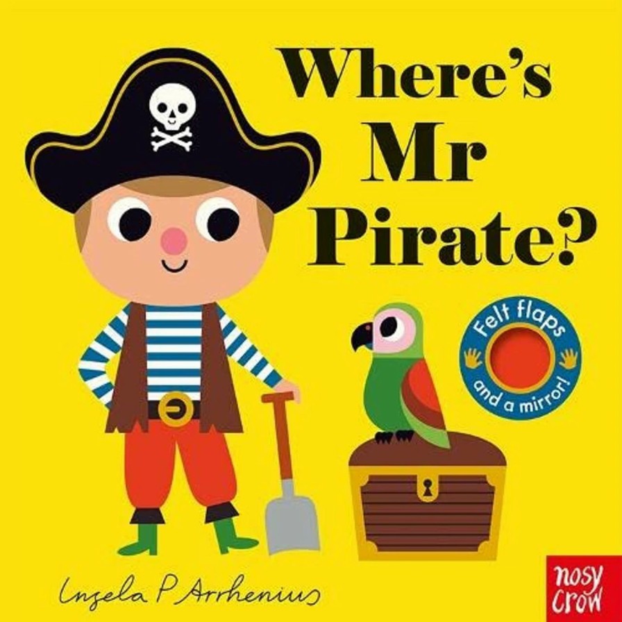 * Baby Books | Felt Flaps Where'S Mr Pirate?