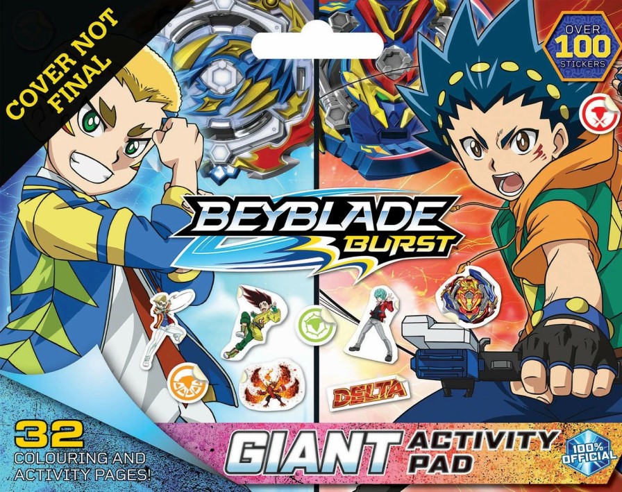 * Activity Books | Beyblade Burst Giant Activity Pad