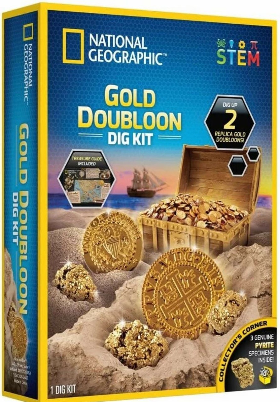 * Science Kits | National Geographic Gold Doubloon Dig Kit