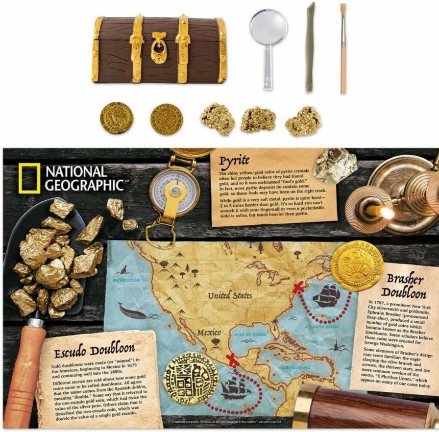 * Science Kits | National Geographic Gold Doubloon Dig Kit