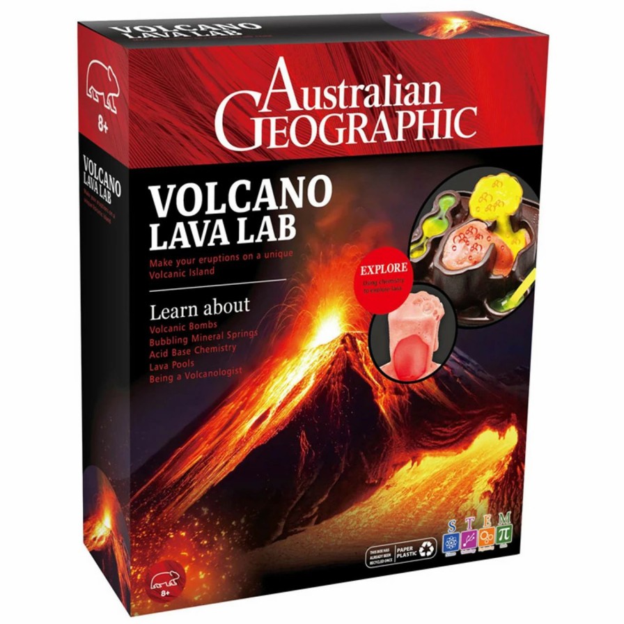 * Science Kits | Australian Geographic Volcano Lava Lab