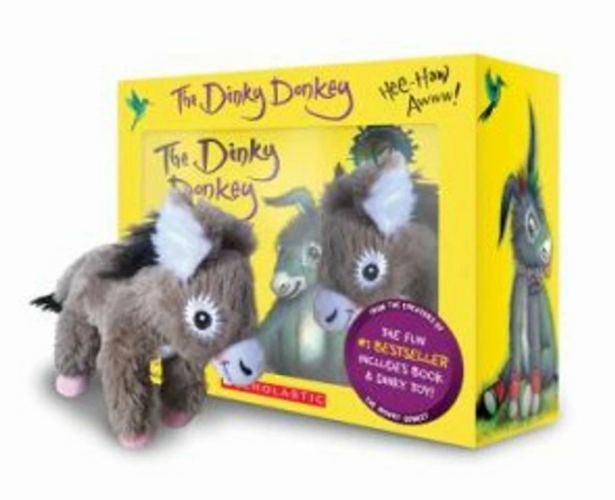 * Book Box Sets | The Dinky Donkey Boxed Set Plush & Minibook