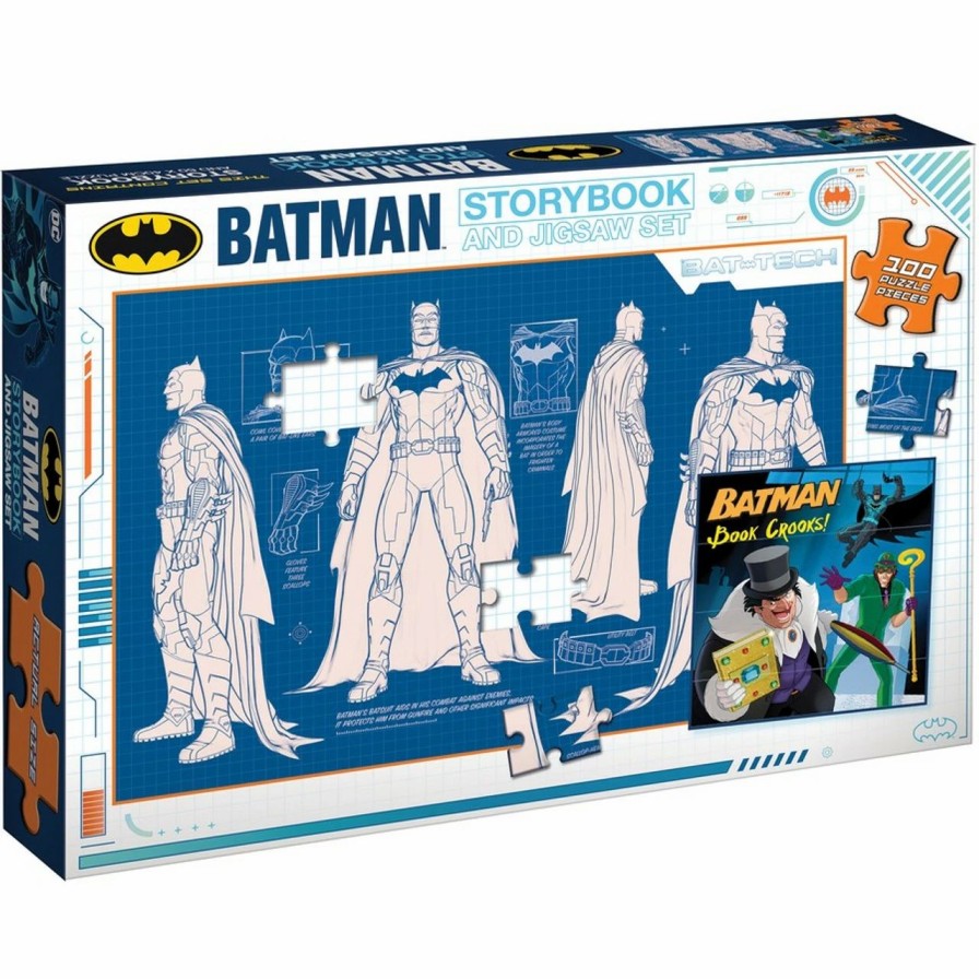 * Activity Books | Batman: Storybook And Jigsaw Set