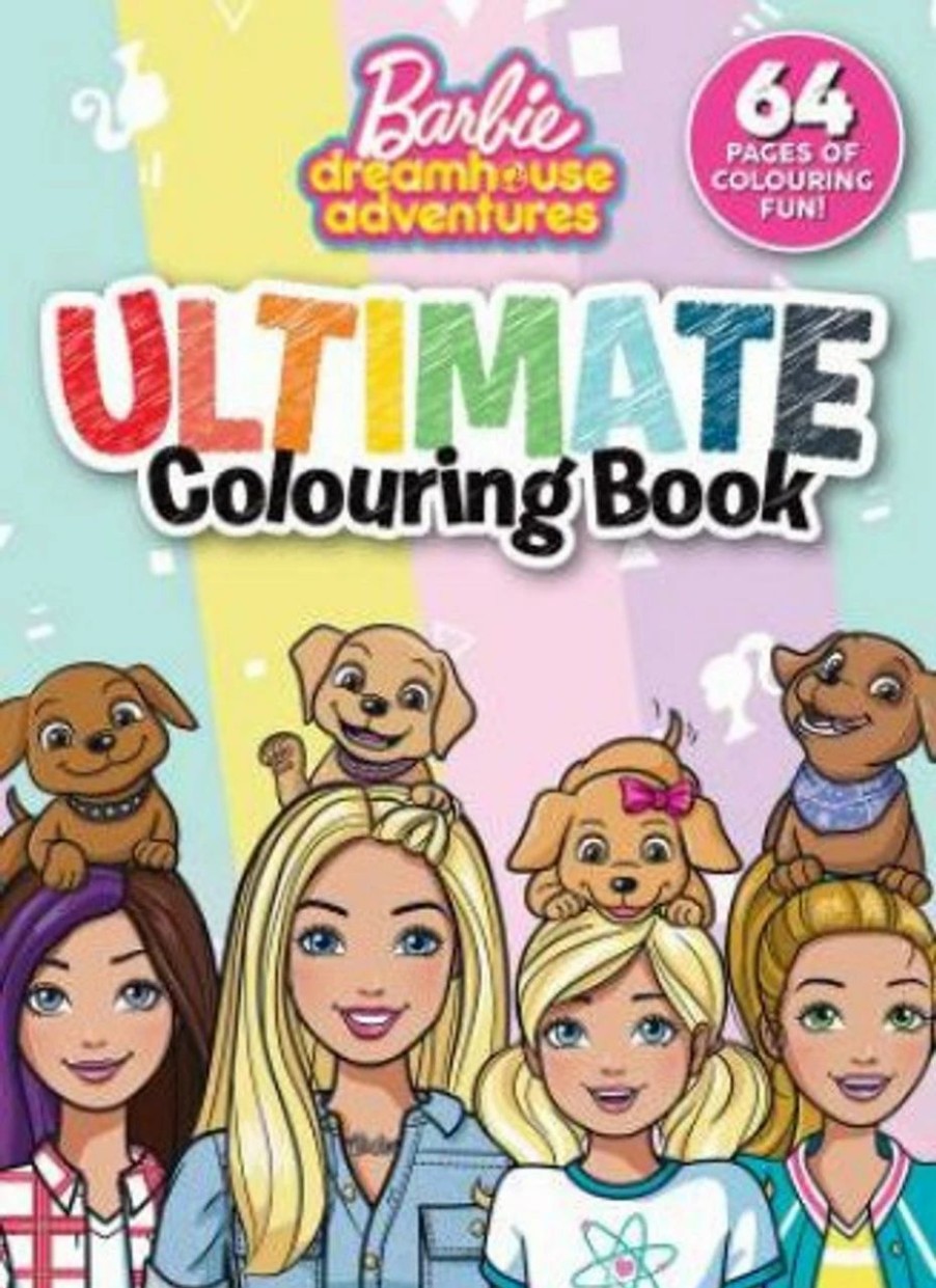 * Activity Books | Barbie Dreamhouse Ultimate Colouring Book