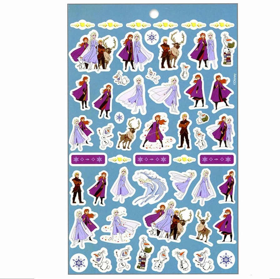 * General Stationery | Disney Frozen Ii Over 200 Stickers 4 Sheets Sticker Pad