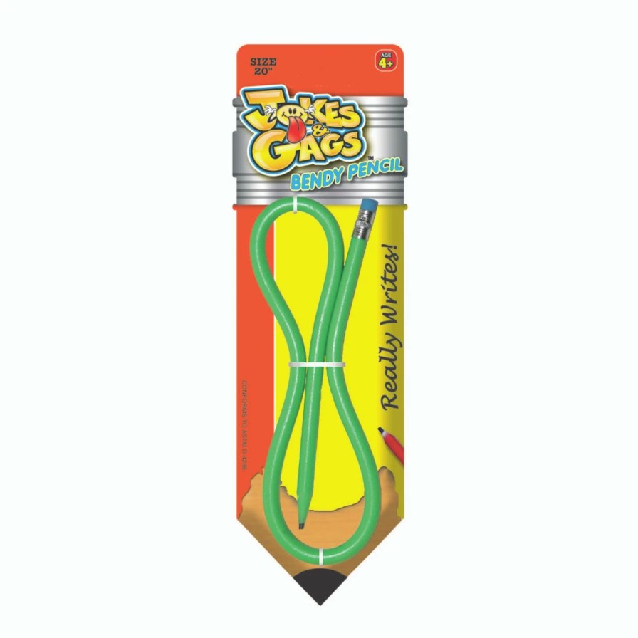 * General Stationery | Ja-Ru Jokes & Gags Bendy Pencil