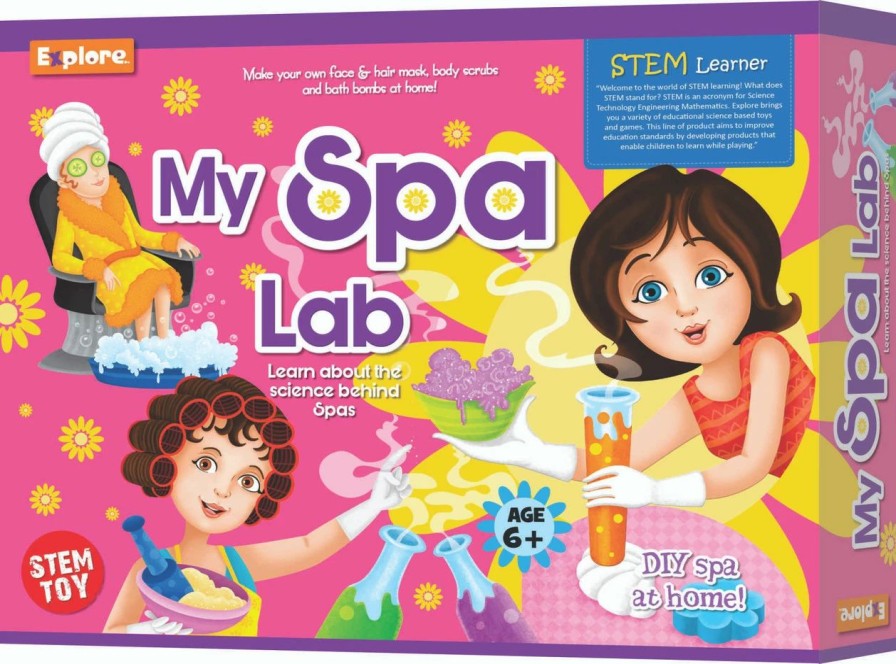 * Science Kits | Explore Stem Deluxe Kit My Spa Lab