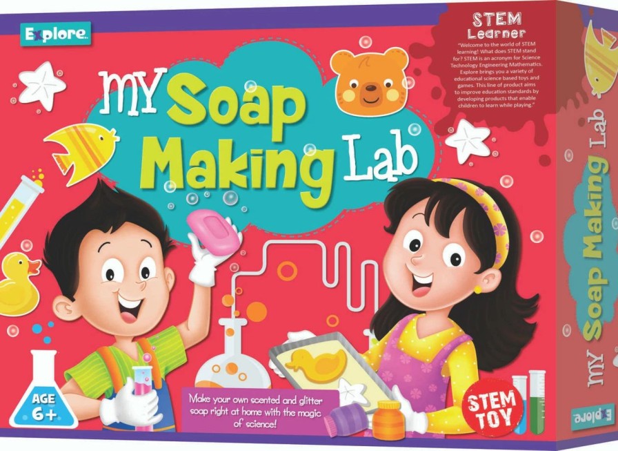 * Science Kits | Explore Stem Deluxe Kit My Soap Making Lab