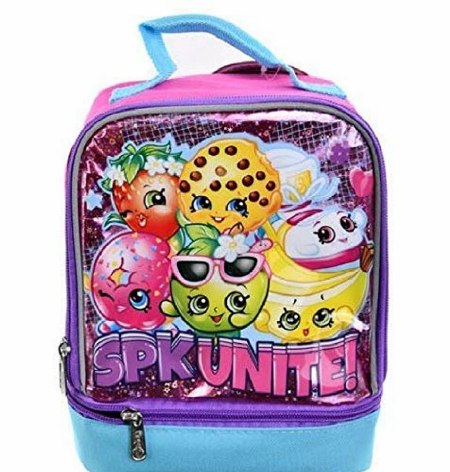 * Lunch Bags & Boxes | Shopkins Pink School Lunch Bag