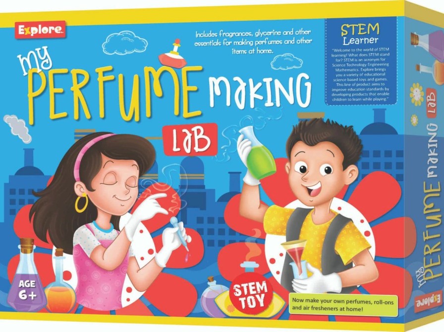 * Science Kits | Explore Stem Deluxe Kit My Perfume Making Lab