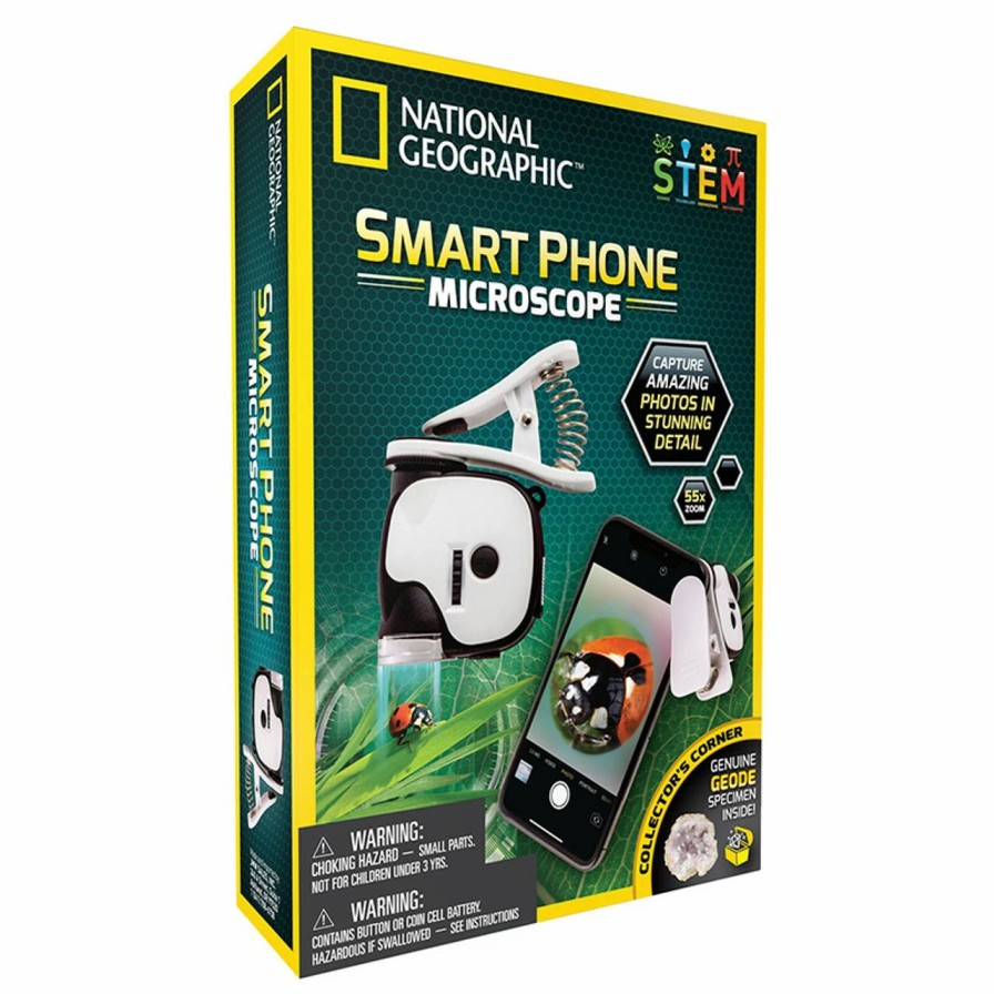 * Microscopes & Metal Detectors | National Geographic Smart Phone Microscope