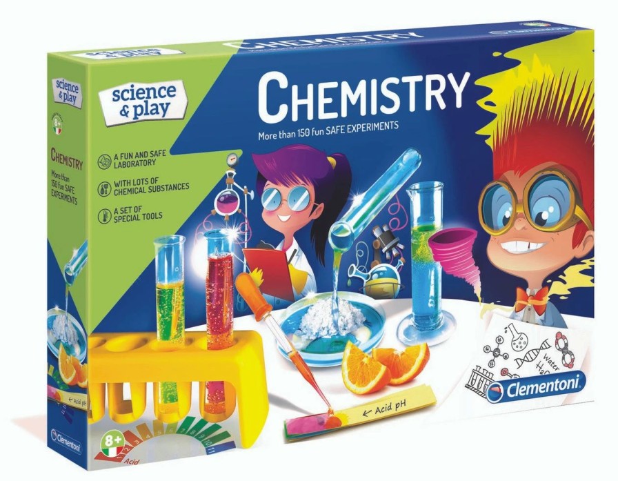 * Science Kits | Clementoni Chemistry 150+ Experiments