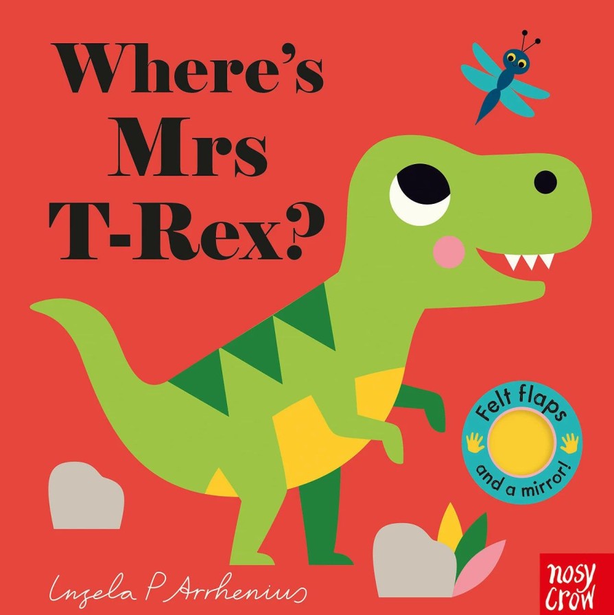 * Baby Books | Felt Flaps Where'S Mrs T-Rex?