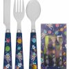 * Lunch Bags & Boxes | Spaceman 3 Piece Cutlery Set