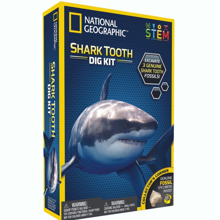 * Science Kits | National Geographic Shark Tooth Dig Kit