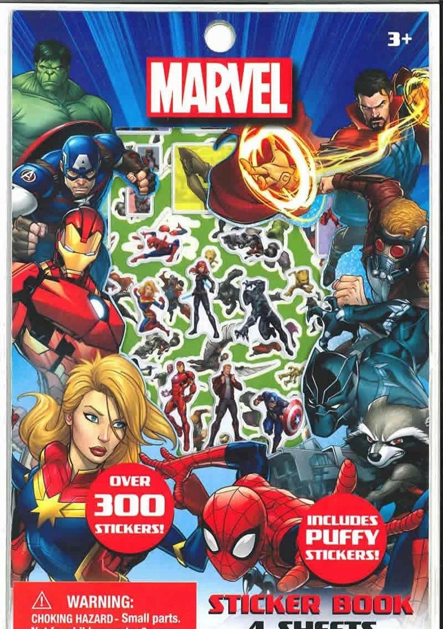 * General Stationery | Llc Marvel Avengers Sticker Book Set