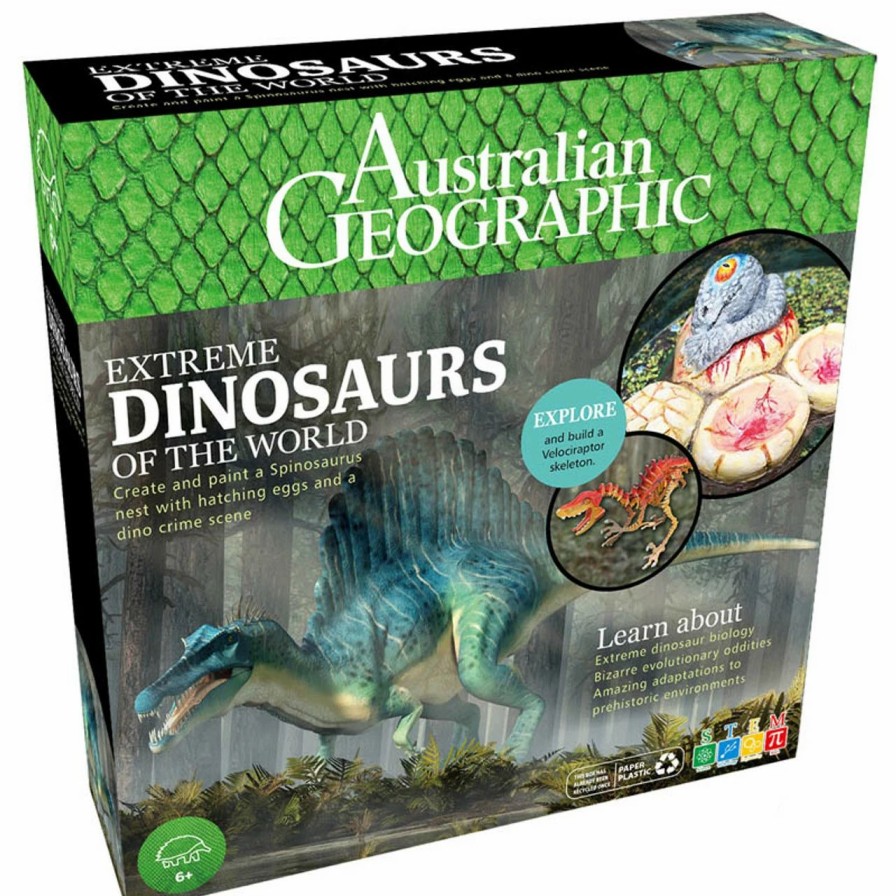 * Science Kits | Australian Geographic: Extreme Dinosaurs Of The World