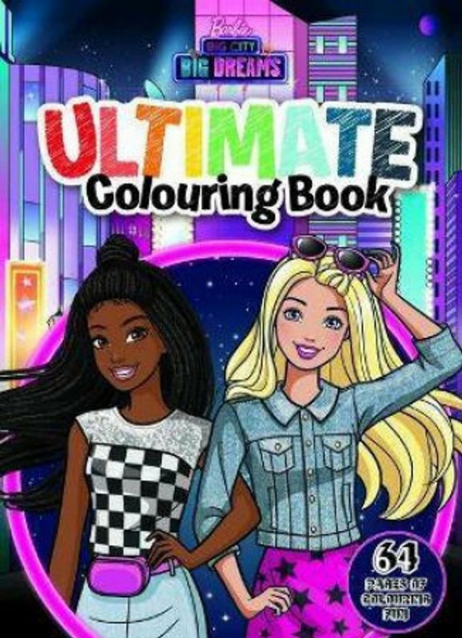 * Activity Books | Barbie Big City Big Dreams Ultimate Colouring Book