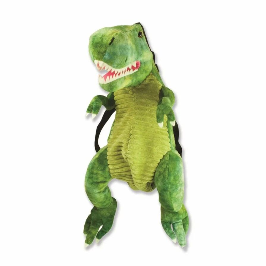 * Bags & Backpacks | Plush Green Dinosaur Backpack